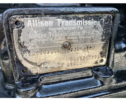 ALLISON MT653 Transmission Assembly