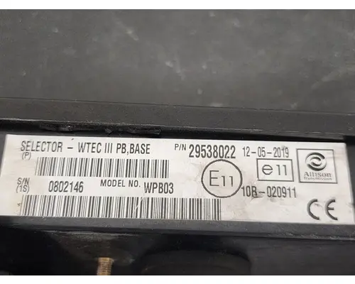 ALLISON  Automatic Transmission Parts, Misc.