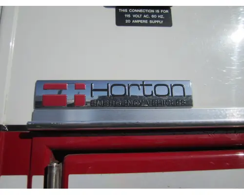 AMBULANCE BODY HORTON TRUCK BODIES, BOX VANFLATBEDUTILITY