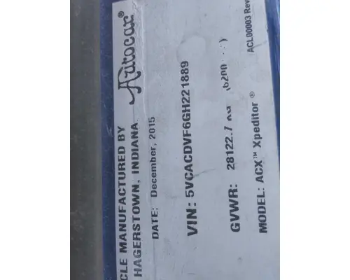 AUTOCAR ACX XPEDITOR WHOLE TRUCK FOR RESALE