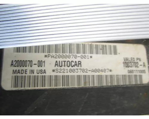 AUTOCAR WX COOLING ASSEMBLY (RAD, COND, ATAAC)