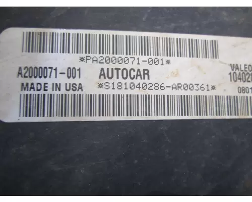 AUTOCAR WX COOLING ASSEMBLY (RAD, COND, ATAAC)