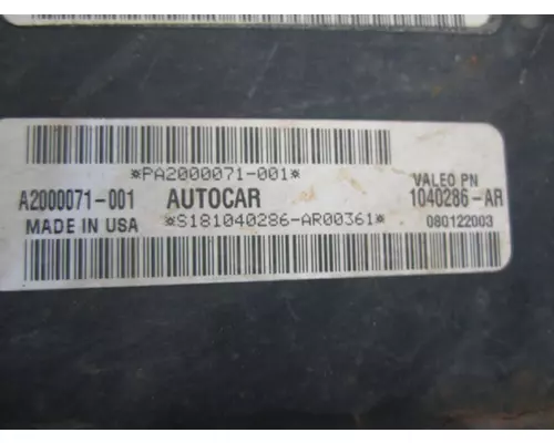 AUTOCAR WX COOLING ASSEMBLY (RAD, COND, ATAAC)