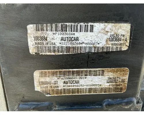 AUTOCAR Xpeditor Cooling Assy. (Rad., Cond., ATAAC)