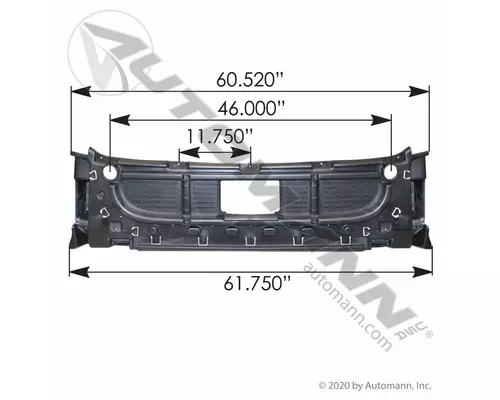 AUTOMANN, INC 564.46435 Bumper Assembly, Front