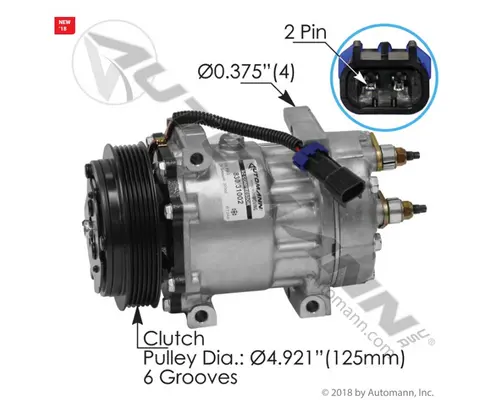 AUTOMANN 7H15 AIR CONDITIONER COMPRESSOR