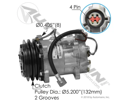 AUTOMANN 7H15 AIR CONDITIONER COMPRESSOR