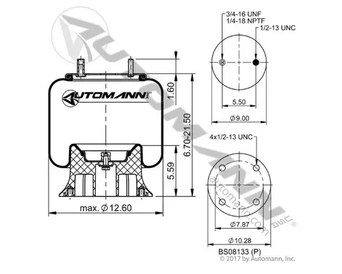 AUTOMANN AB1DK23K-9083 AIR BAG (SPRING)