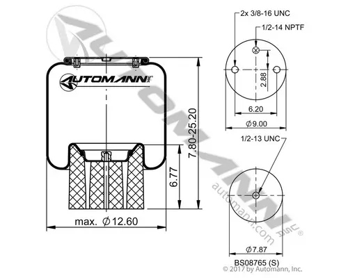 AUTOMANN AB1DK23L-8864 AIR BAG (SPRING)