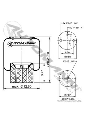 AUTOMANN AB1DK23L-8864 AIR BAG (SPRING)