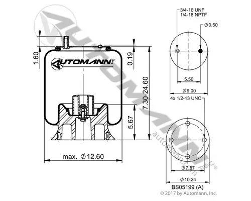 AUTOMANN AB1DK23L-A801 AIR BAG (SPRING)