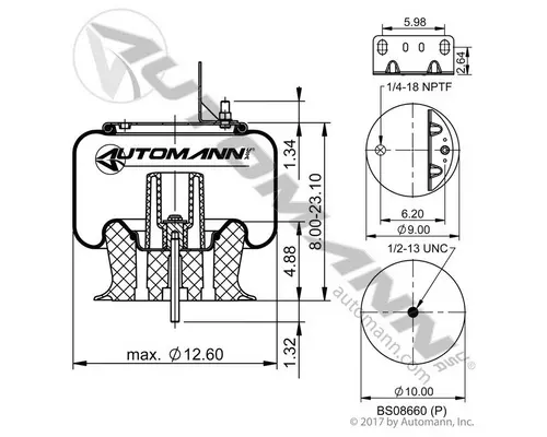 AUTOMANN AB1DK23M-9375 AIR BAG (SPRING)