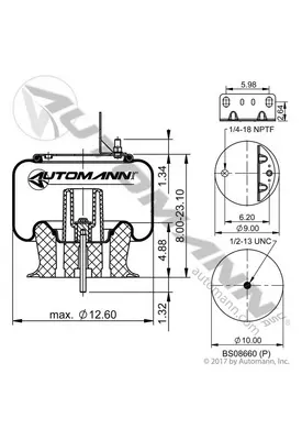 AUTOMANN AB1DK23M-9375 AIR BAG (SPRING)