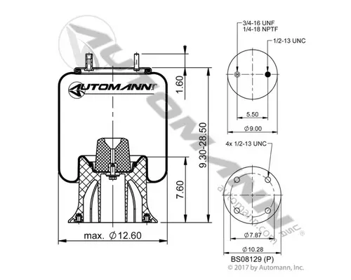 AUTOMANN AB1DK23N-9320 AIR BAG (SPRING)