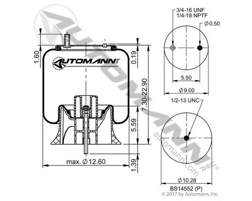 AUTOMANN AB1DK23P-9935 AIR BAG (SPRING)