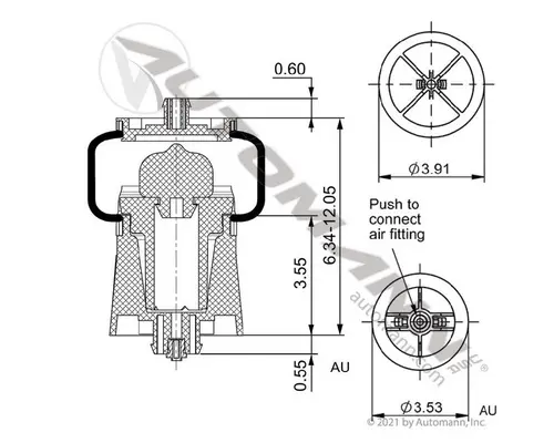 AUTOMANN ABSZ70-1149 AIR BAG (SPRING)