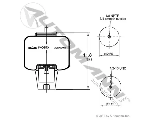 AUTOMANN ABSZ70-7081 AIR BAG (SPRING)