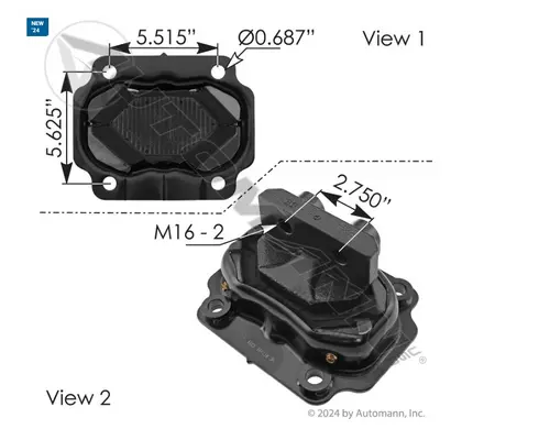 AUTOMANN KENWORTH ENGINE MOUNTS, ENGINE (REAR)