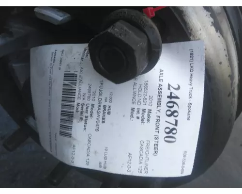 AXLE ALLIANCE AF12-0-3 AXLE ASSEMBLY, FRONT (STEER)
