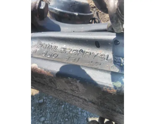AXLE ALLIANCE F12 3N AXLE ASSEMBLY, FRONT (STEER)