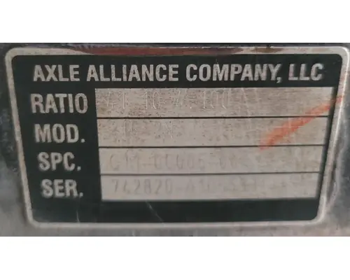 AXLE ALLIANCE R15-2N Rear Rears (Tandem Rear or Single)