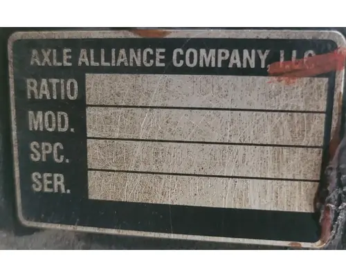 AXLE ALLIANCE R15-2N Rear Rears (Tandem Rear or Single)