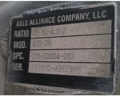 AXLE ALLIANCE RS13-2N Rear Rears (Tandem Rear or Single)