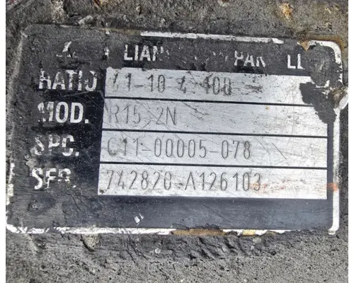 AXLE ALLIANCE RS15-2N Rear Rears (Tandem Rear or Single)