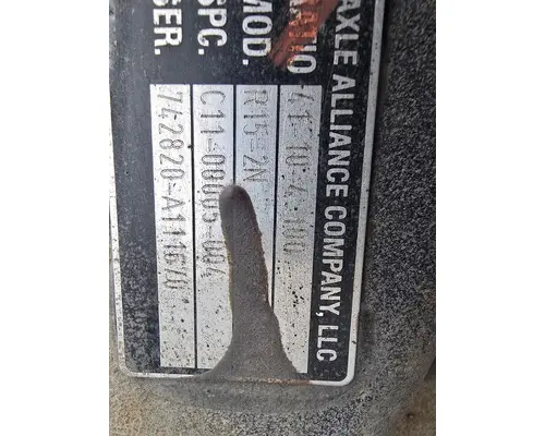 AXLE ALLIANCE RS15-2N Rear Rears (Tandem Rear or Single)