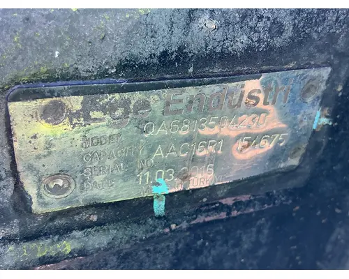 AXLE ALLIANCE RS19-4N Axle Housings (Rear)