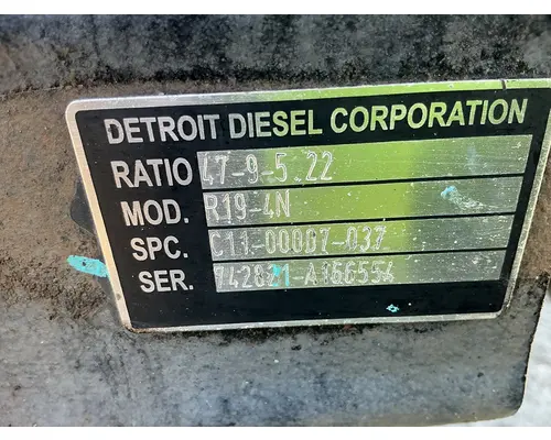 AXLE ALLIANCE RS19-4N Rear Rears (Tandem Rear or Single)