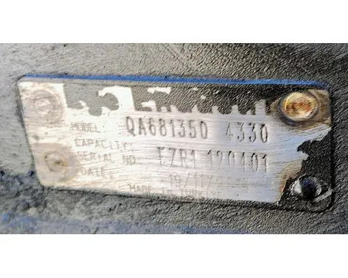 AXLE ALLIANCE RT40-4NF Axle Housings (Front)