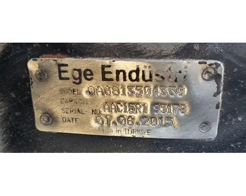 AXLE ALLIANCE RT40-4NF Cutoff Tandem Axle