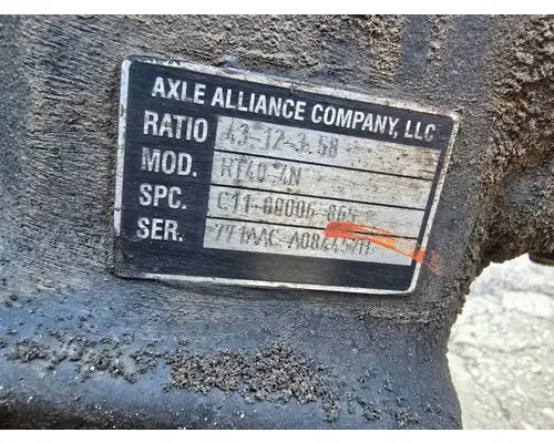 AXLE ALLIANCE RT40-4NF Front Rears (Tandem Front)
