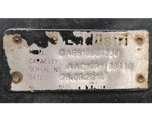 AXLE ALLIANCE RT40-4NR Axle Housings (Rear)