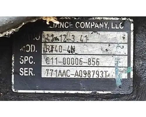 AXLE ALLIANCE RT40-4NR Rear Rears (Tandem Rear or Single)