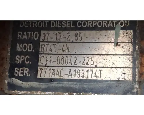 AXLE ALLIANCE RT40-4NR Rear Rears (Tandem Rear or Single)