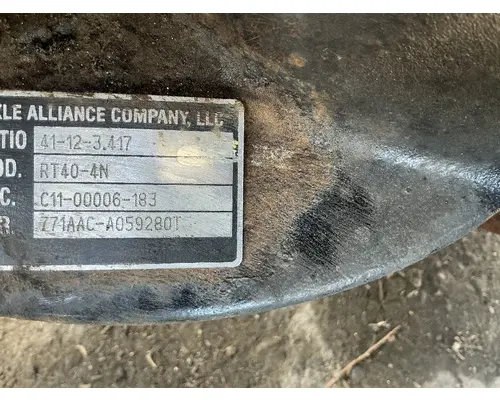 AXLE ALLIANCE RT40-4NR Rear Rears (Tandem Rear or Single)