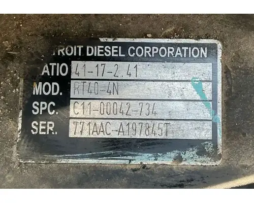 AXLE ALLIANCE RT40-4NR Rear Rears (Tandem Rear or Single)