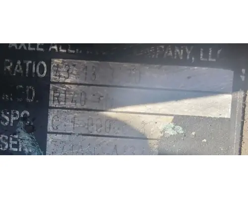 AXLE ALLIANCE RT40-4NR Rear Rears (Tandem Rear or Single)