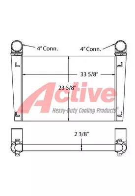 Advance Cement Mixer Charge Air Cooler (ATAAC)