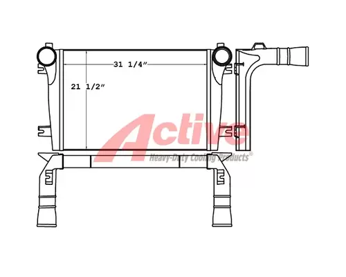 Advance Cement Mixer Charge Air Cooler (ATAAC)