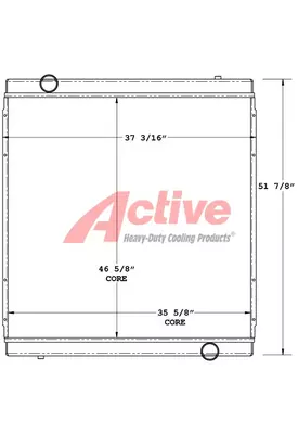 Advance FDB6000 Cement Mixer Radiator