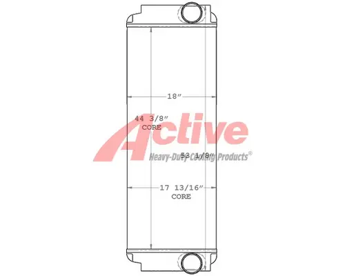 Charge Air Cooler (ATAAC) Advance FDB6000 Active Radiator