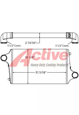 Advance Motorhome Charge Air Cooler (ATAAC)