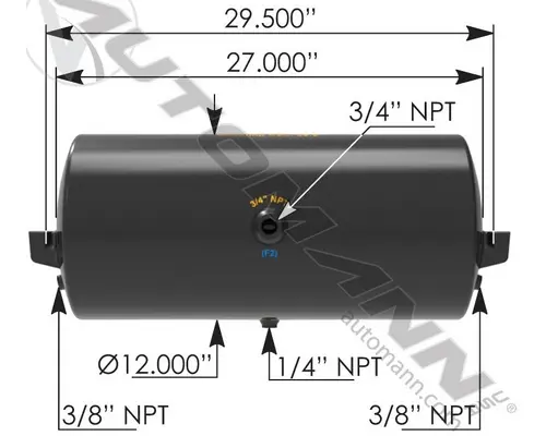Air Tank AIR TANK  Frontier Truck Parts