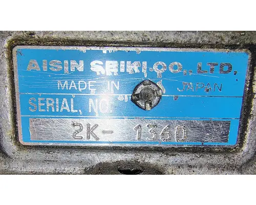 Aisin AUTOMATIC TransmissionTransaxle Assembly