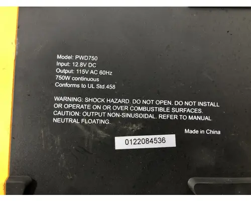 All Other ALL APU Inverter
