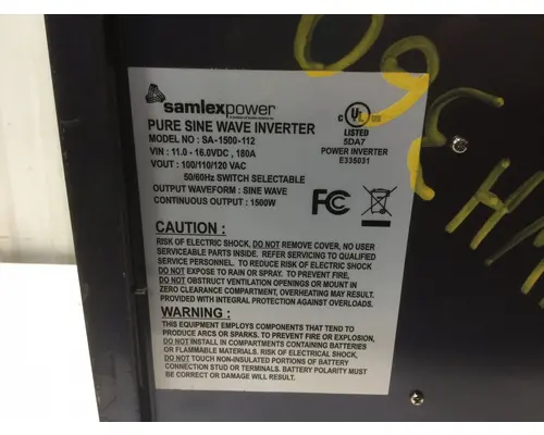 All Other ALL Truck Equipment, APU (Auxiliary Power Unit)