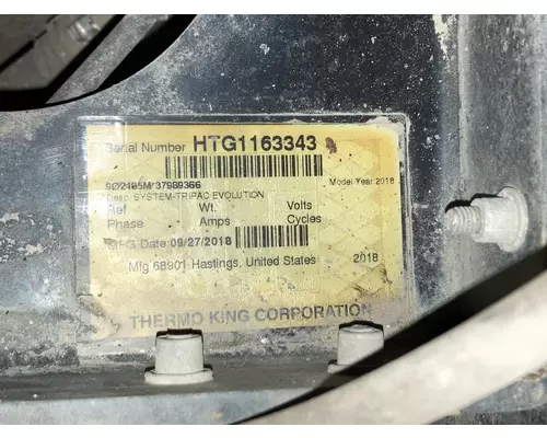 All Other ALL Truck Equipment, APU (Auxiliary Power Unit)